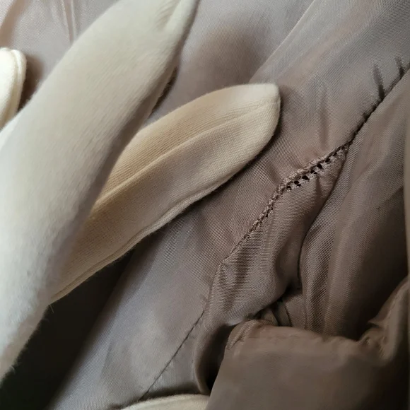 Vintage Max Mara light taupe brown grey wool jacket - Picture 7 of 10